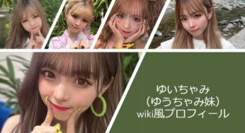 【ゆいちゃみ】wiki風プロフィール！本名、生年月日と年齢、出身地、小学校中学校、身長、血液型をゆうちゃみ姉と比較！