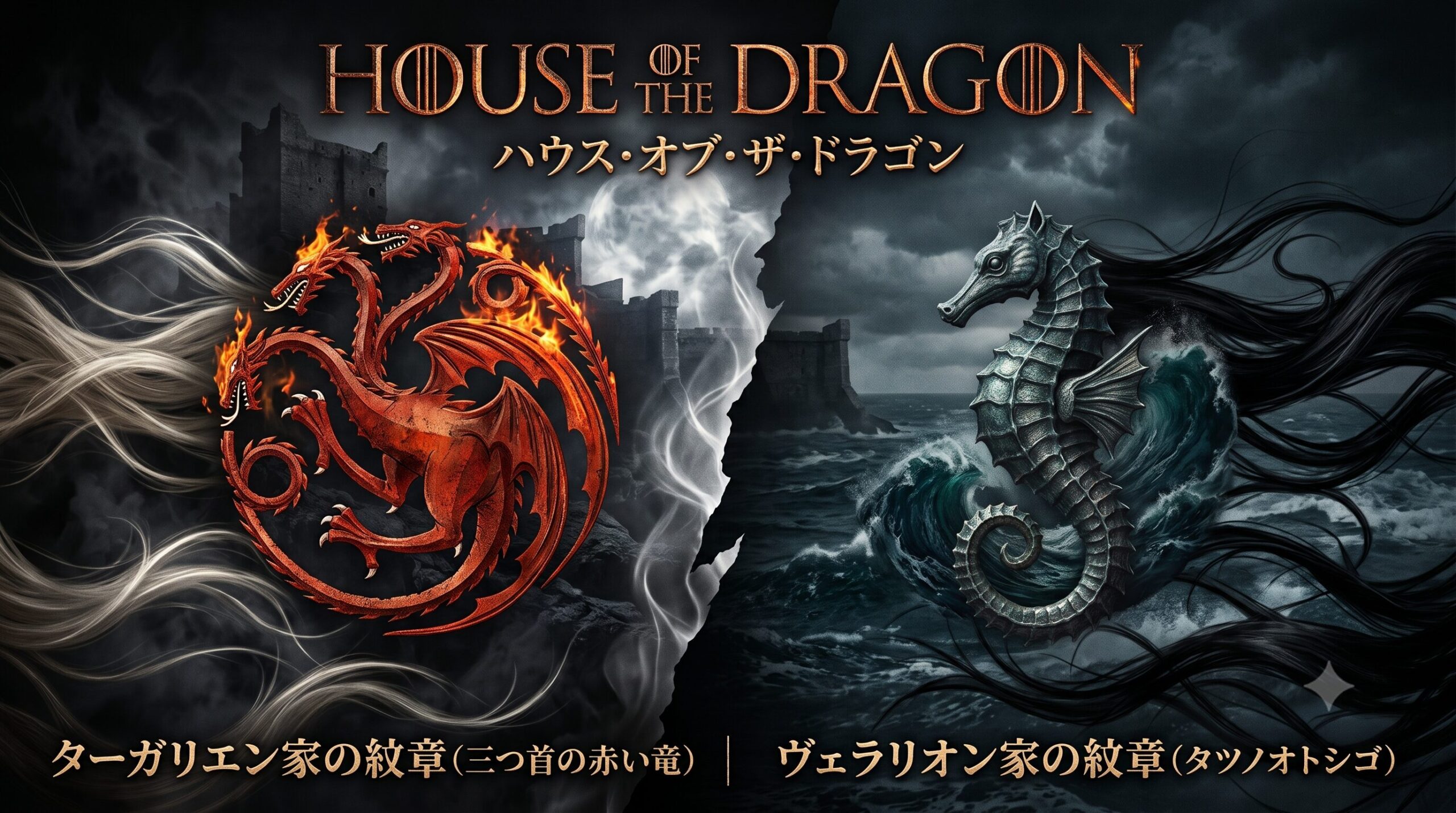 【ハウス・オブ・ザ・ドラゴン】なぜ黒髪？銀髪？家系図から読み解く髪色と遺伝の謎