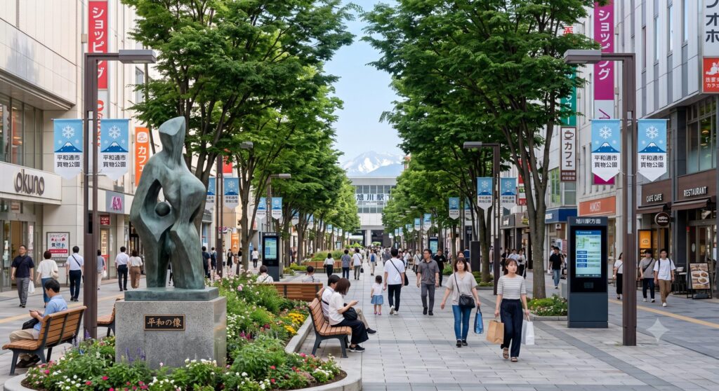 旭川歩行者天国
