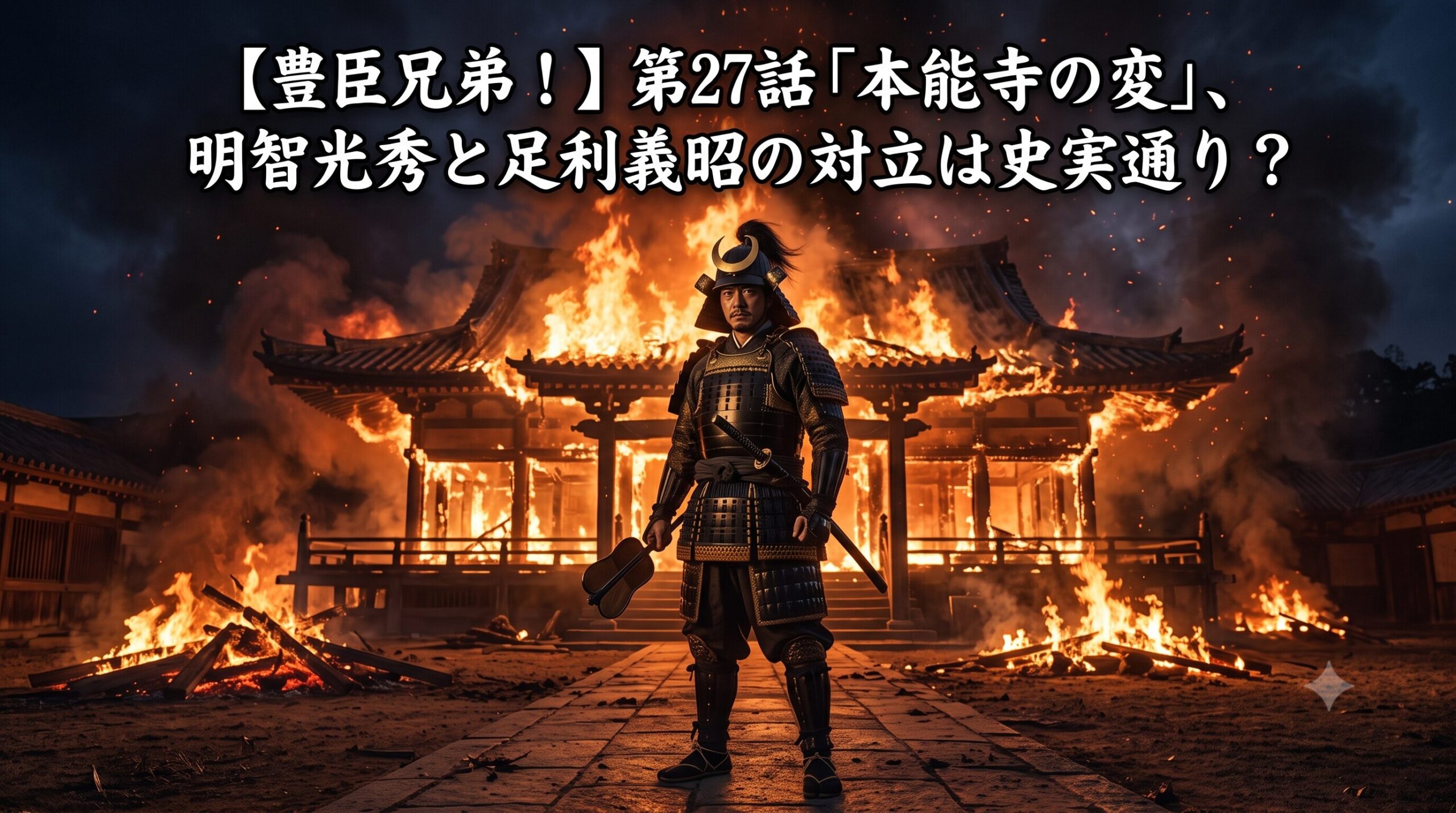 【豊臣兄弟!】第27話「本能寺の変」明智光秀と足利義昭の対立は史実通り?