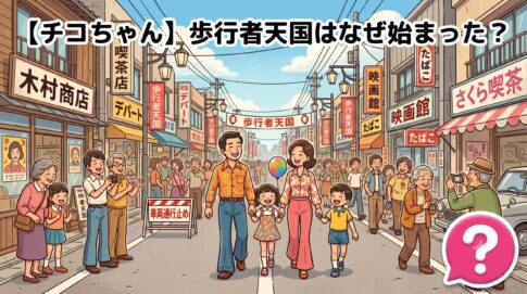 歩行者天国はなぜ始まった