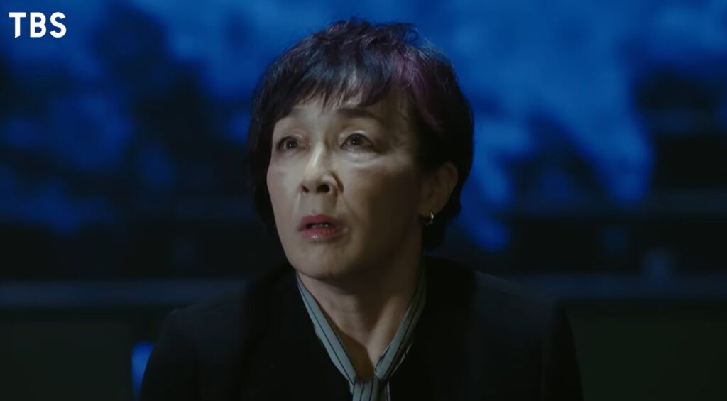 櫻井里美を演じるキムラ緑子のシーン:『VIVANT』第13話 【TBS】
