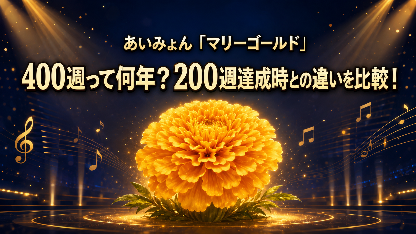 あいみょん「マリーゴールド」400週連続TOP100記録の解説