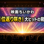 映画ちいかわの動員ランキング1位返り咲きを象徴する映画館のイメージ