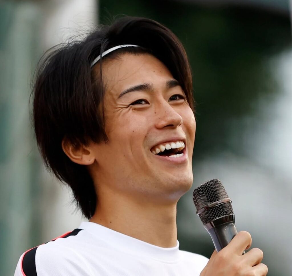 サッカー日本代表の中村敬斗（なかむら けいと）：顔画像
