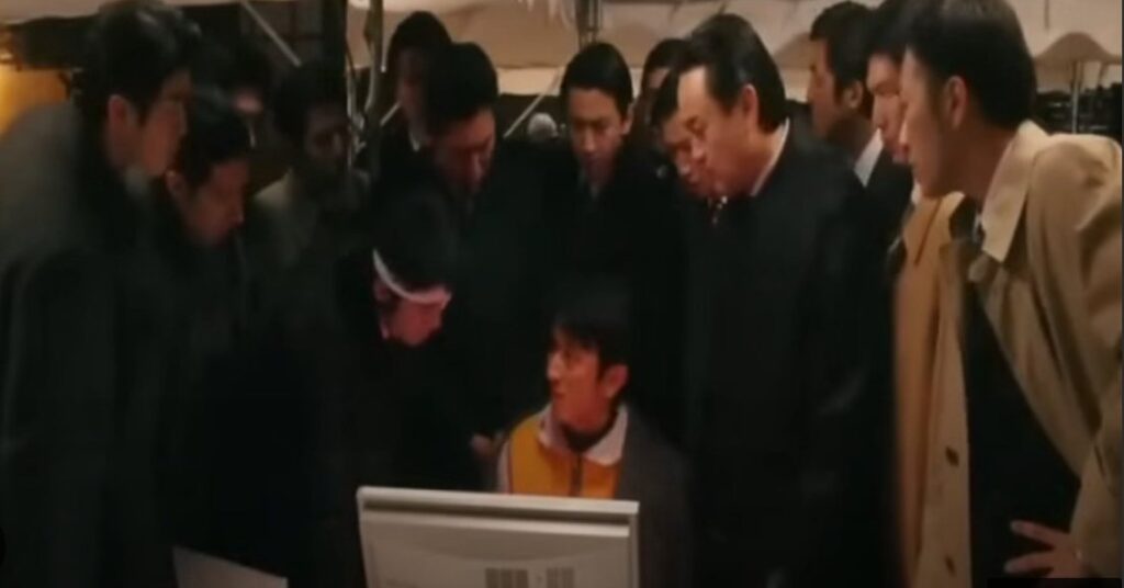 映画『踊る大捜査線 THE MOVIE3 ヤツらを解放せよ！』に登場する「クラッカーの若者」