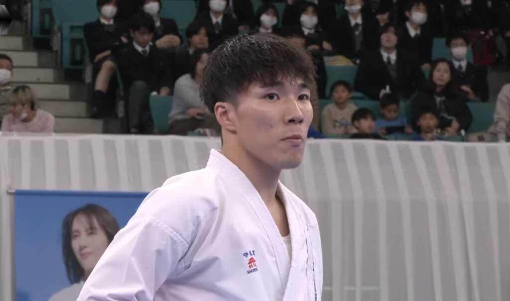 愛知・名古屋アジア大会の空手男子組手67kg級で、初出場の小崎友碁選手が決勝進出