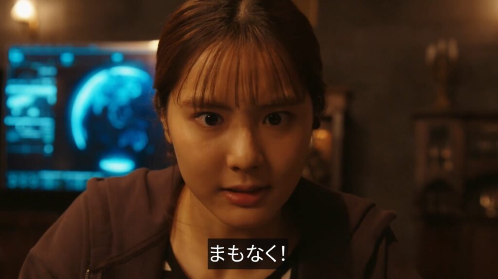 VIVANT20話、乃木（Ｆ）からシンシー本部システムへの侵入の命令を受けた太田は「まもなく」と答える